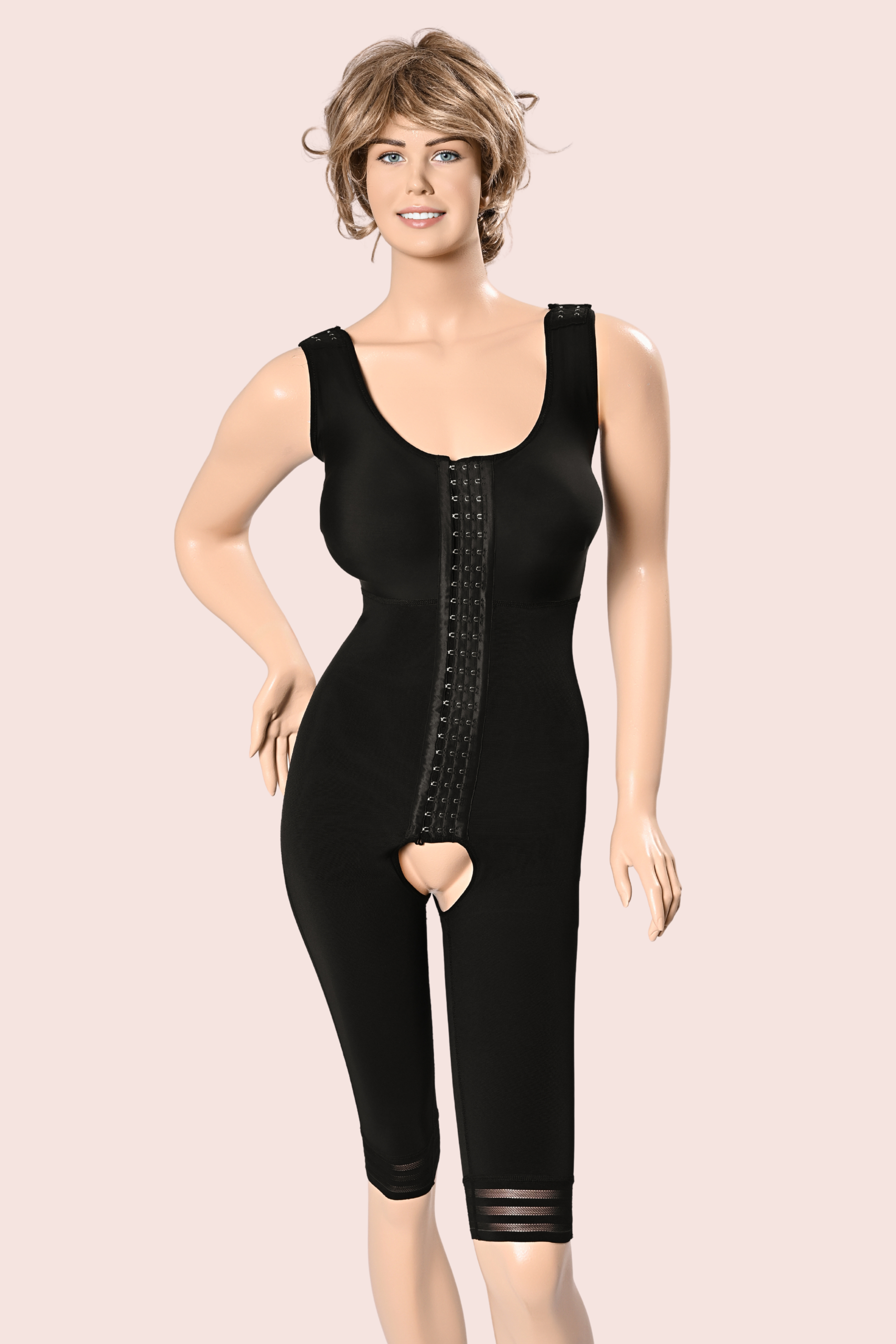 Short bodysuit with Hook-&-Eye - H9101