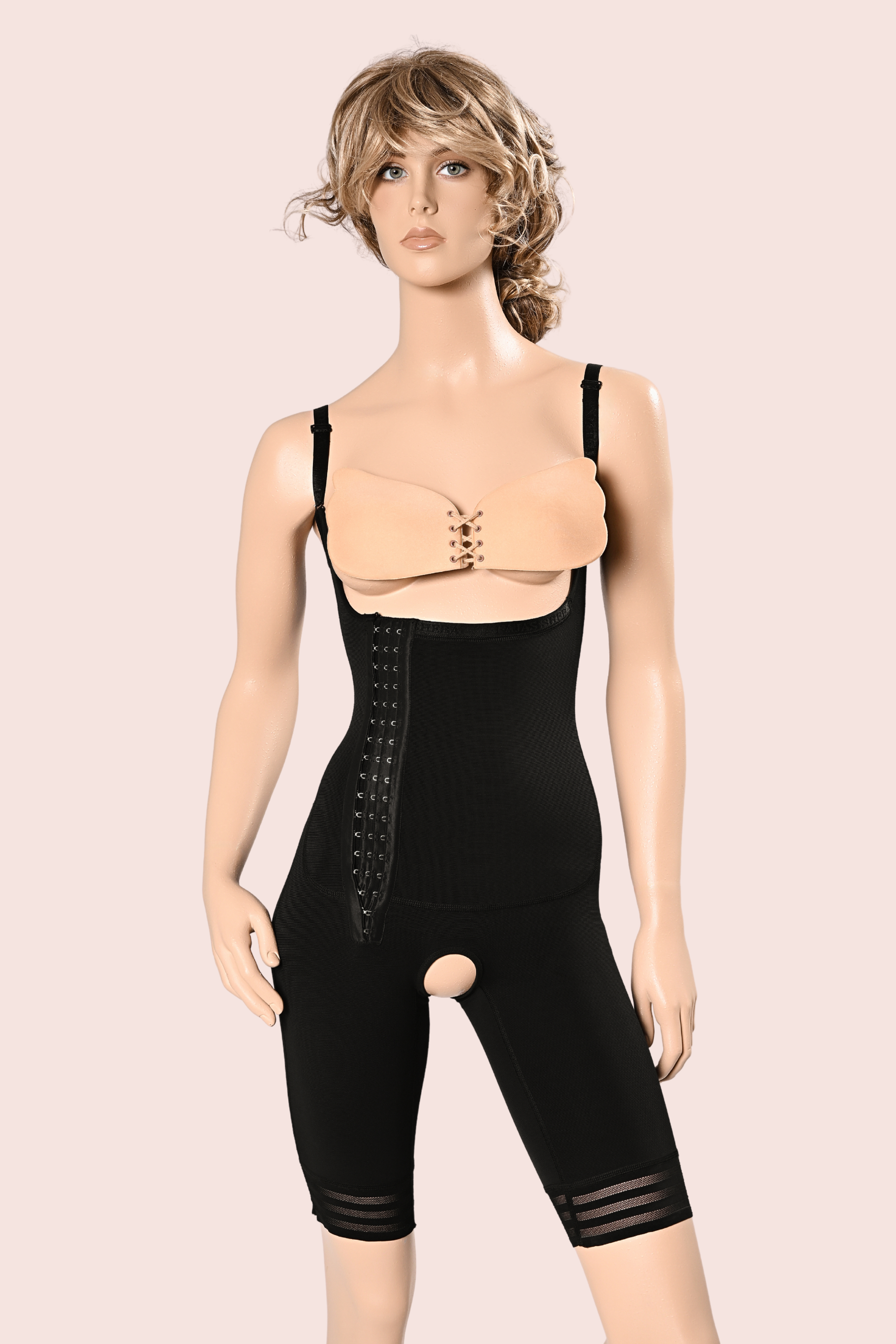 Short bodysuit with Side Hook-&-Eye - H9092