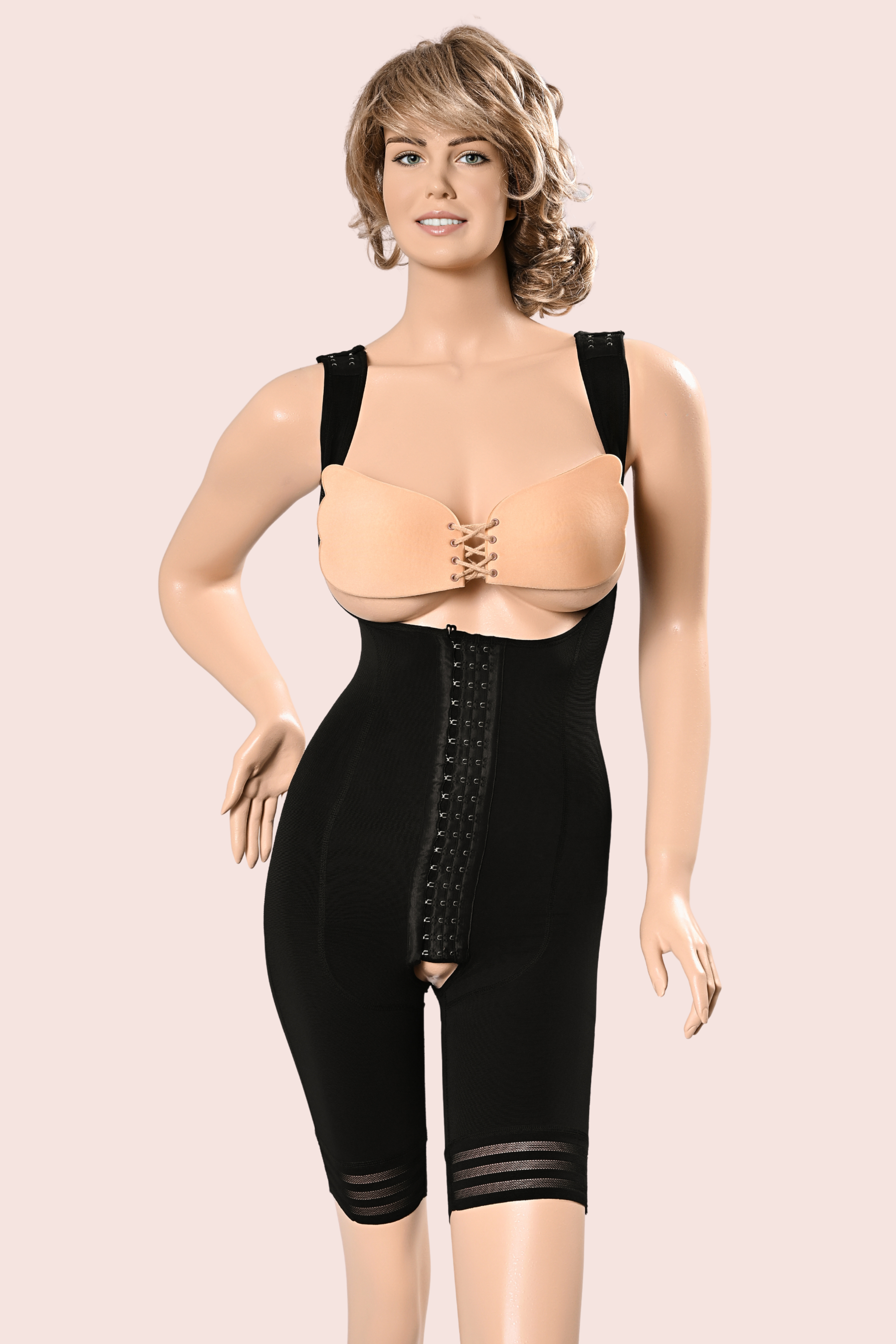 Short bodysuit with Hook-&-Eye - H9022