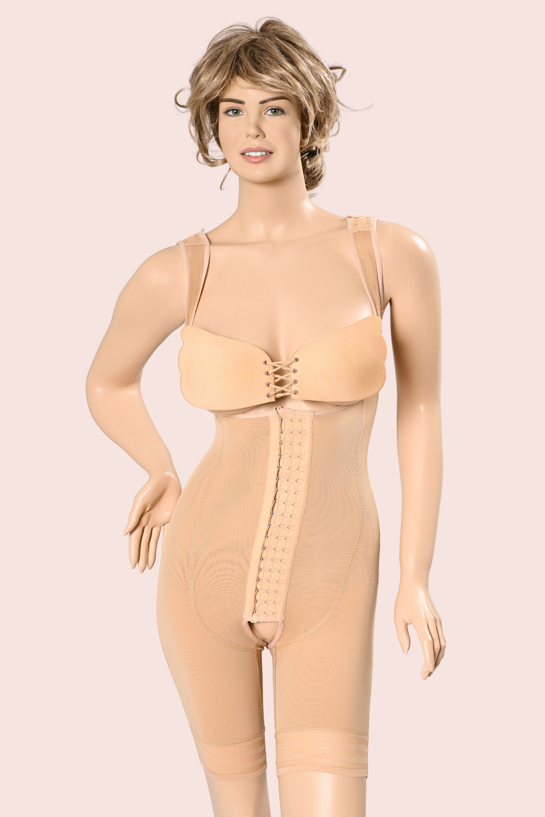 Short bodysuit with Hook-&-Eye - H9022