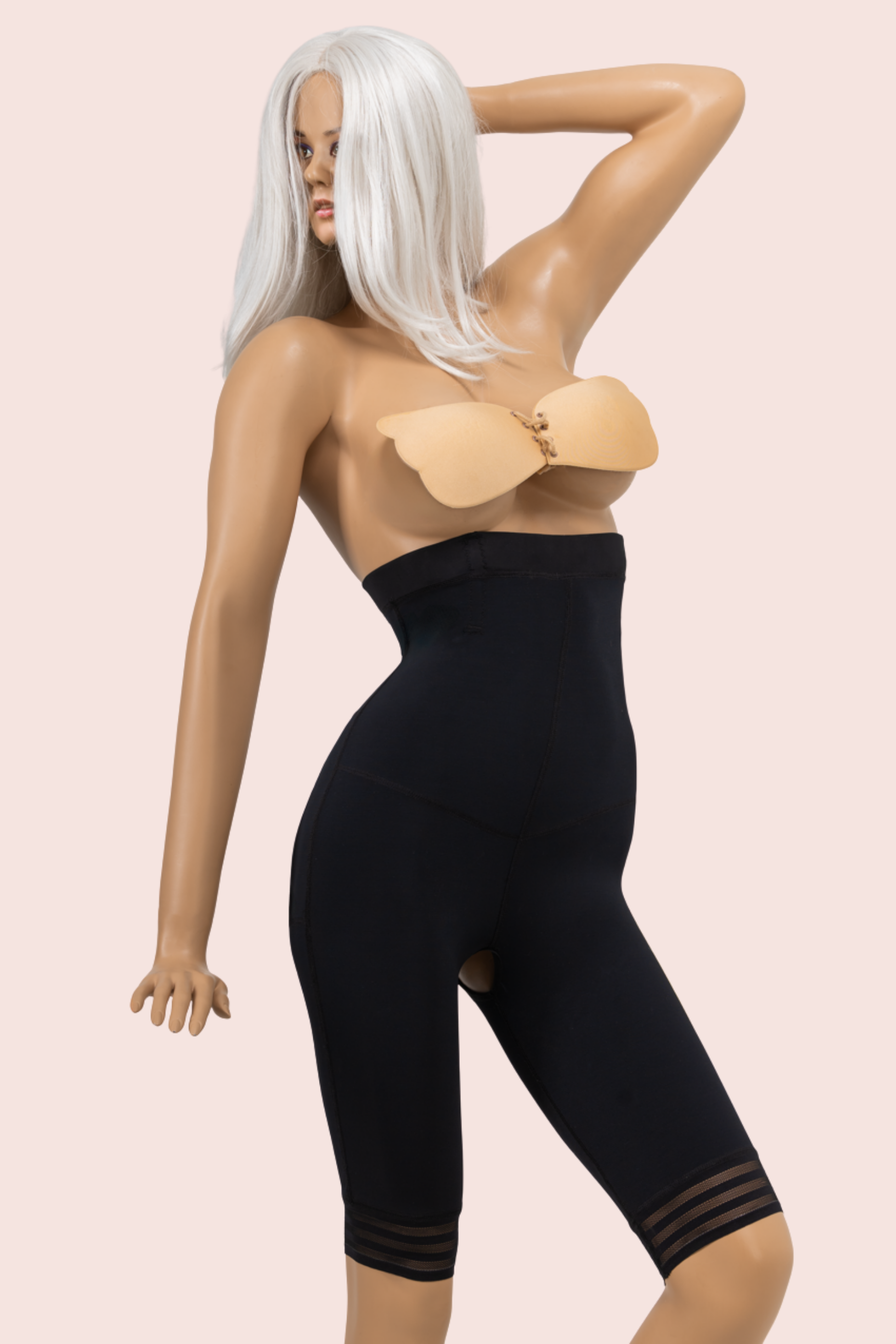 Long High waist Short With Push-up 9104